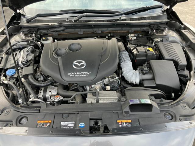 アテンザセダン ＸＤ　Ｌパッケージ　純正ナビ　Ｂカメラ　黒レザーＳ　Ｐシート　シートＨ　ステアリングＨ　レーダークルーズＣ　パドルシフト　アクティブセンス　Ｐセンサー　純正１９インチＡＷ　スマートキー　Ｐスタート　ＥＴＣ（21枚目）