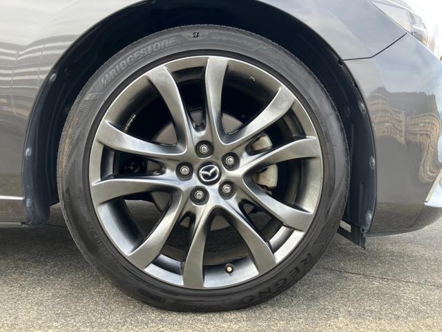 アテンザセダン ＸＤ　Ｌパッケージ　純正ナビ　Ｂカメラ　黒レザーＳ　Ｐシート　シートＨ　ステアリングＨ　レーダークルーズＣ　パドルシフト　アクティブセンス　Ｐセンサー　純正１９インチＡＷ　スマートキー　Ｐスタート　ＥＴＣ（22枚目）