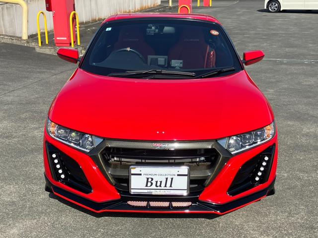 S660 MUGEN RA ディスプレイオーディオ Bカメラ 赤レザーS クルーズコントロール リアウィング 無限RA NO.651 ハードトップ 660台限定車 キーレス Pスタート ETC(2枚目)