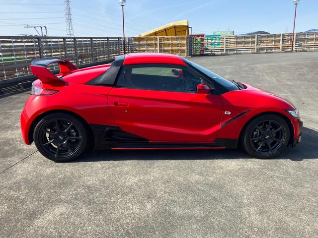 S660 MUGEN RA ディスプレイオーディオ Bカメラ 赤レザーS クルーズコントロール リアウィング 無限RA NO.651 ハードトップ 660台限定車 キーレス Pスタート ETC(5枚目)