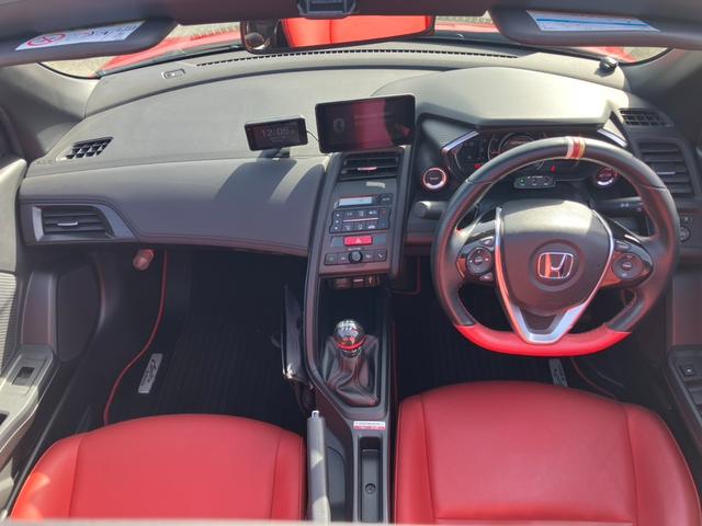 S660 MUGEN RA ディスプレイオーディオ Bカメラ 赤レザーS クルーズコントロール リアウィング 無限RA NO.651 ハードトップ 660台限定車 キーレス Pスタート ETC(9枚目)