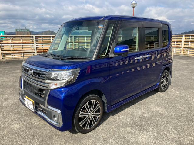 タント カスタムＲＳ　トップエディションＳＡＩＩ　社外ナビ　地デジ　Ｂカメラ　黒ハーフレザーＳ　両パワスラ　ＰＣＳ　Ａストップ　スマートアシスト　純正１５インチＡＷ　スマートキー　Ｐスタート　ＥＴＣ（3枚目）