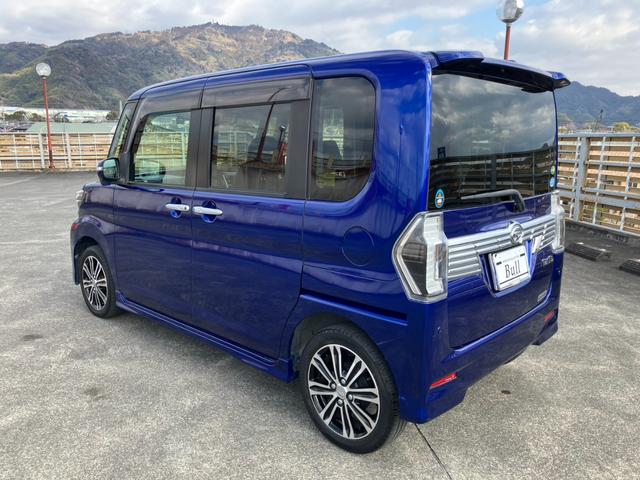 タント カスタムＲＳ　トップエディションＳＡＩＩ　社外ナビ　地デジ　Ｂカメラ　黒ハーフレザーＳ　両パワスラ　ＰＣＳ　Ａストップ　スマートアシスト　純正１５インチＡＷ　スマートキー　Ｐスタート　ＥＴＣ（6枚目）