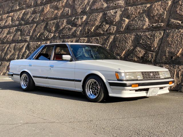 TOYOTA　トヨタGX71マークⅡグランデツインカム24リミテッド　エンブレムセット　ワンオーナー車から取り外し保管　街道レーサー暴走族 トヨタ マークII グランデリミテッド ツインカム２４ 車高調の中古車