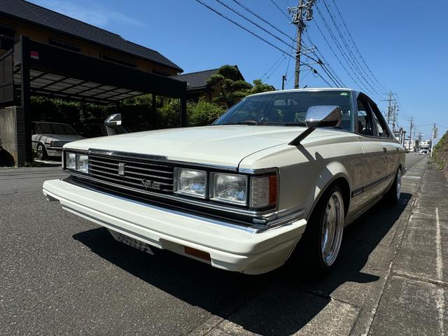 クレスタ スーパールーセント　角目４灯　フェンダーミラー　ＳＳＲマークＩＩＩ１４インチ　社外デッキ　社外スピーカー　社外マフラー　車高調（8枚目）