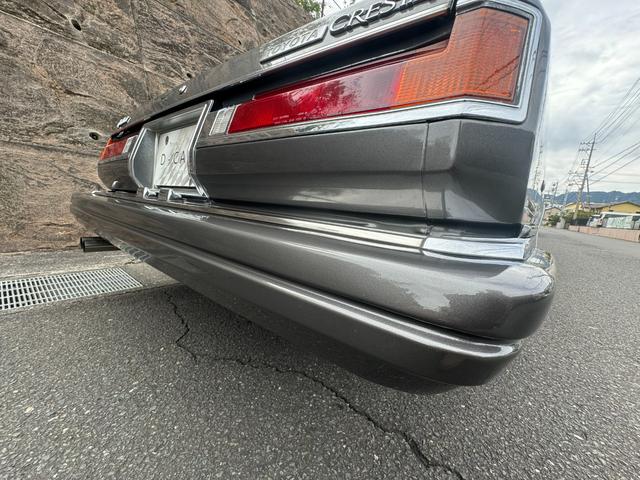 クレスタ スーパールーセント　角目４灯　グレーツートン　５速　フェンダーミラー　車高調　オリジナルマフラー　社外１４インチアルミ・フォーカスレーシング　社外デッキ　社外ステアリング　社外シフトノブ（27枚目）