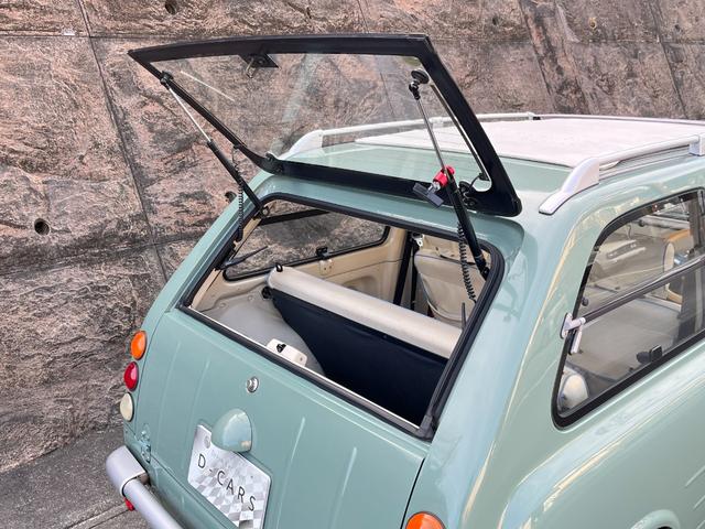 パオ キャンバストップ カスタム車両・全塗装(純正設定色)(元色ベージュ)・社外ホイール・社外マフラー・社外オーディオ・社外ハンドル・社外シフトノブ・社外追加メーター(12枚目)