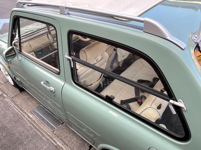 パオ キャンバストップ カスタム車両・全塗装(純正設定色)(元色ベージュ)・社外ホイール・社外マフラー・社外オーディオ・社外ハンドル・社外シフトノブ・社外追加メーター(18枚目)