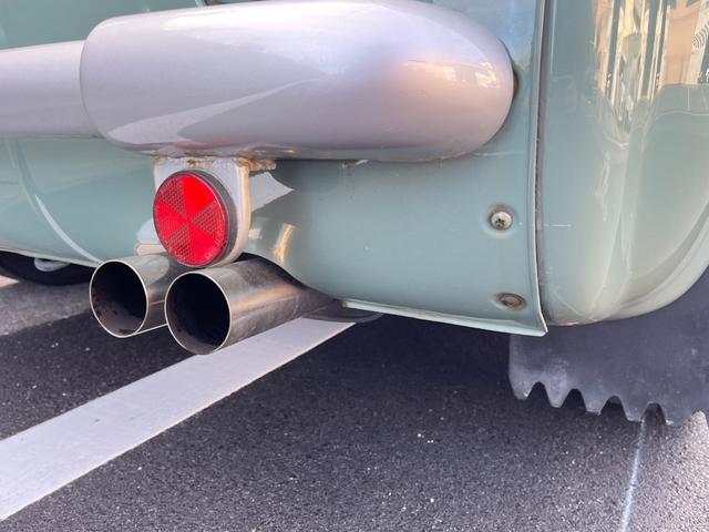 パオ キャンバストップ カスタム車両・全塗装(純正設定色)(元色ベージュ)・社外ホイール・社外マフラー・社外オーディオ・社外ハンドル・社外シフトノブ・社外追加メーター(19枚目)