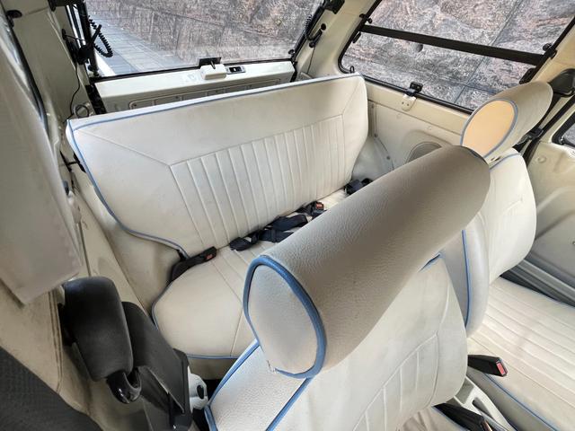 パオ キャンバストップ カスタム車両・全塗装(純正設定色)(元色ベージュ)・社外ホイール・社外マフラー・社外オーディオ・社外ハンドル・社外シフトノブ・社外追加メーター(23枚目)