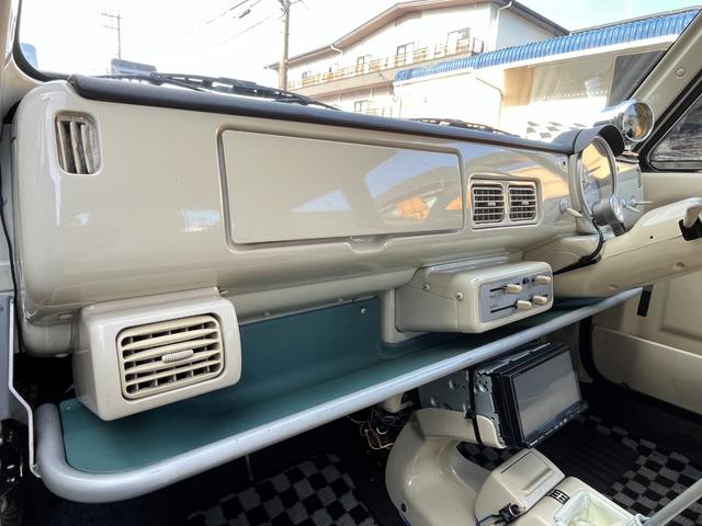 パオ キャンバストップ カスタム車両・全塗装(純正設定色)(元色ベージュ)・社外ホイール・社外マフラー・社外オーディオ・社外ハンドル・社外シフトノブ・社外追加メーター(28枚目)