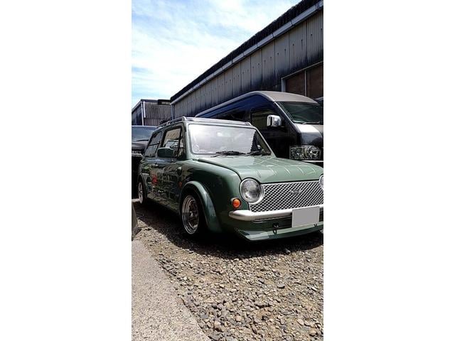 パオ キャンバストップ カスタム車両・全塗装(純正設定色)(元色ベージュ)・社外ホイール・社外マフラー・社外オーディオ・社外ハンドル・社外シフトノブ・社外追加メーター(42枚目)