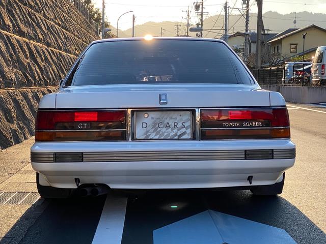 ソアラ ２．０ＧＴ　前期型　純正５速　フロントバンパー（エアロタイプ）ロンシャンアルミ　社外マフラー（5枚目）