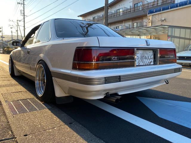 ソアラ ２．０ＧＴ　前期型　純正５速　フロントバンパー（エアロタイプ）ロンシャンアルミ　社外マフラー（6枚目）