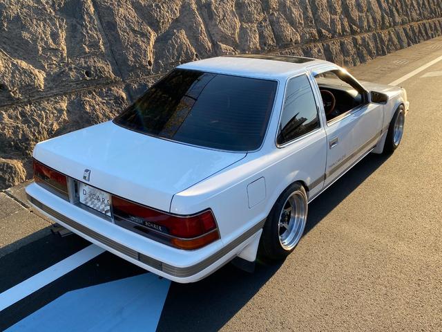 ソアラ ２．０ＧＴ　前期型　純正５速　フロントバンパー（エアロタイプ）ロンシャンアルミ　社外マフラー（8枚目）