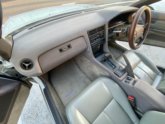 ソアラ ３．０ＧＴ－リミテッド　後期型　純正フルエアロ　パールツートン　純正エアサス　社外ＢＢＳアルミ（純正アルミあり）本革シート　内装植毛塗装（14枚目）