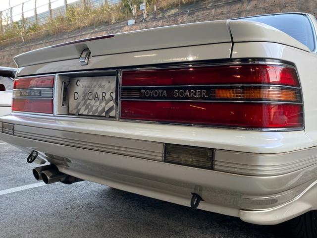 ソアラ ３．０ＧＴ－リミテッド　後期型　純正フルエアロ　パールツートン　純正エアサス　社外ＢＢＳアルミ（純正アルミあり）本革シート　内装植毛塗装（32枚目）