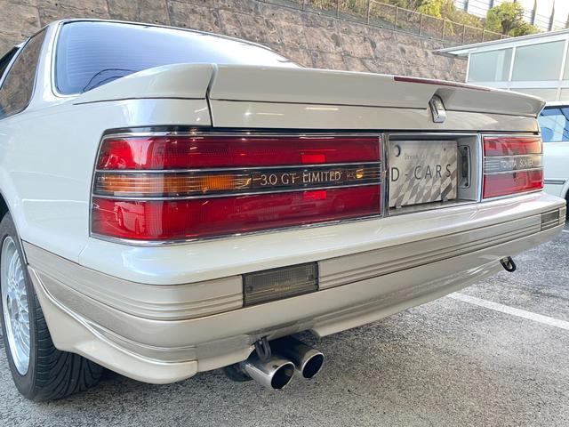 ソアラ ３．０ＧＴ－リミテッド　後期型　純正フルエアロ　パールツートン　純正エアサス　社外ＢＢＳアルミ（純正アルミあり）本革シート　内装植毛塗装（33枚目）