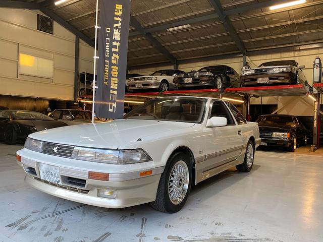 ソアラ ３．０ＧＴ－リミテッド　後期型　純正フルエアロ　パールツートン　純正エアサス　社外ＢＢＳアルミ（純正アルミあり）本革シート　内装植毛塗装（38枚目）