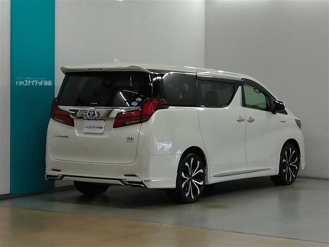 アルファードハイブリッド Ｇ　ハイブリッド　４ＷＤ　電動シート　安全装備　衝突被害軽減システム　横滑り防止機能　ＡＢＳ　エアバッグ　オートクルーズコントロール　盗難防止装置　バックカメラ　ＥＴＣ　ドラレコ　ＣＤ　スマートキー（2枚目）