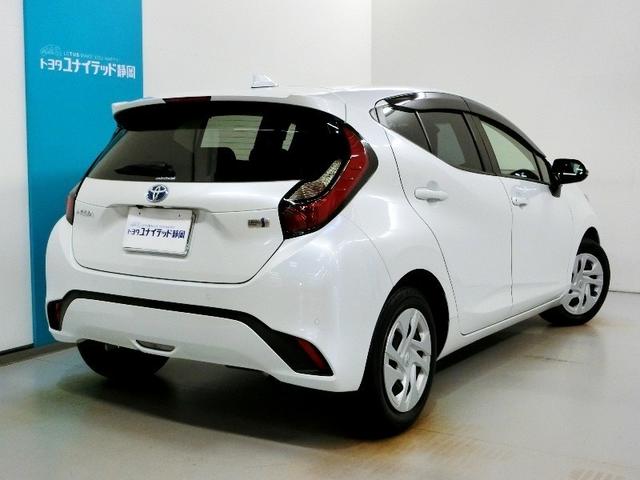 アクア G ハイブリッド ワンオーナー 展示・試乗車 安全装備 衝突被害軽減システム 横滑り防止機能 ABS エアバッグ オートクルーズコントロール 盗難防止装置 バックカメラ ETC ドラレコ スマートキー(2枚目)