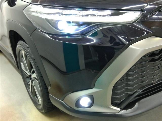 カローラクロス ハイブリッド　Ｚ　ハイブリッド　ワンオーナー　展示・試乗車　ハーフレザー　電動シート　安全装備　衝突被害軽減システム　横滑り防止機能　ＡＢＳ　エアバッグ　オートクルーズコントロール　盗難防止装置　ナビ　バックカメラ（3枚目）