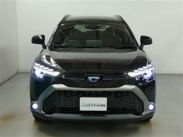 カローラクロス ハイブリッド　Ｚ　ハイブリッド　ワンオーナー　展示・試乗車　ハーフレザー　電動シート　安全装備　衝突被害軽減システム　横滑り防止機能　ＡＢＳ　エアバッグ　オートクルーズコントロール　盗難防止装置　ナビ　バックカメラ（4枚目）