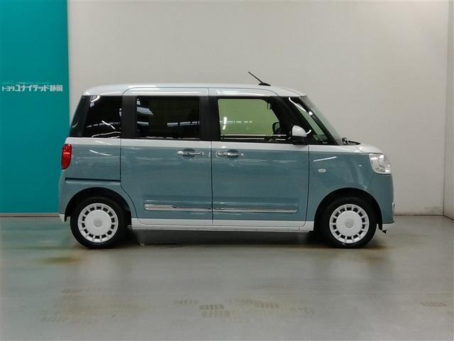 ムーヴキャンバス ストライプスＧ　ワンオーナー　安全装備　衝突被害軽減システム　横滑り防止機能　ＡＢＳ　エアバッグ　盗難防止装置　アイドリングストップ　バックカメラ　ミュージックプレイヤー接続可　ＣＤ　スマートキー　キーレス　フル装備（3枚目）