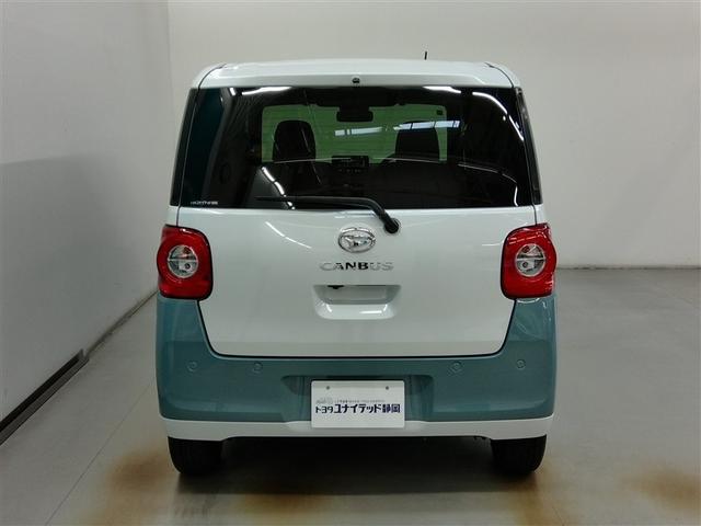 ムーヴキャンバス ストライプスＧ　ワンオーナー　安全装備　衝突被害軽減システム　横滑り防止機能　ＡＢＳ　エアバッグ　盗難防止装置　アイドリングストップ　バックカメラ　ミュージックプレイヤー接続可　ＣＤ　スマートキー　キーレス　フル装備（4枚目）