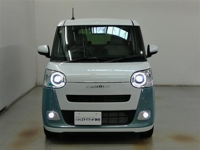 ムーヴキャンバス ストライプスＧ　ワンオーナー　安全装備　衝突被害軽減システム　横滑り防止機能　ＡＢＳ　エアバッグ　盗難防止装置　アイドリングストップ　バックカメラ　ミュージックプレイヤー接続可　ＣＤ　スマートキー　キーレス　フル装備（5枚目）