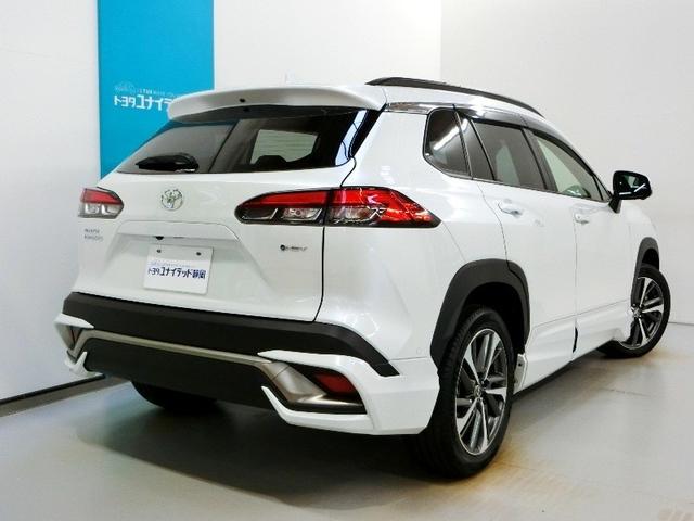 カローラクロス ハイブリッド　Ｚ　ハイブリッド　ワンオーナー　ハーフレザー　電動シート　安全装備　衝突被害軽減システム　横滑り防止機能　ＡＢＳ　エアバッグ　オートクルーズコントロール　盗難防止装置　バックカメラ　ＥＴＣ　ドラレコ（2枚目）