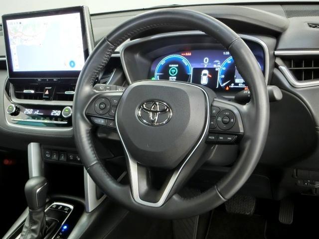 カローラクロス ハイブリッド　Ｚ　ハイブリッド　ワンオーナー　ハーフレザー　電動シート　安全装備　衝突被害軽減システム　横滑り防止機能　ＡＢＳ　エアバッグ　オートクルーズコントロール　盗難防止装置　バックカメラ　ＥＴＣ　ドラレコ（33枚目）