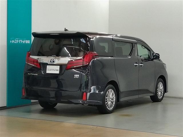 アルファードハイブリッド ＳＲ　Ｃパッケージ　ハイブリッド　ワンオーナー　４ＷＤ　電動シート　安全装備　衝突被害軽減システム　横滑り防止機能　ＡＢＳ　エアバッグ　オートクルーズコントロール　盗難防止装置　バックカメラ　後席モニター　ＥＴＣ　ＣＤ（2枚目）