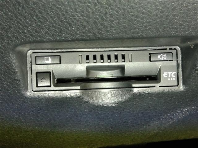 ＥＴＣ車載器付きです。高速道路の料金所もスムーズに通過できます。