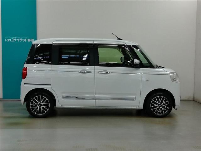 ムーヴキャンバス セオリーGターボ 安全装備 衝突被害軽減システム 横滑り防止機能 ABS エアバッグ オートクルーズコントロール 盗難防止装置 アイドリングストップ バックカメラ ETC ドラレコ ミュージックプレイヤー接続可 CD(6枚目)