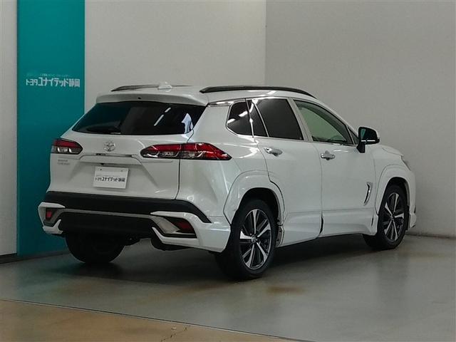 カローラクロス Ｚ　ワンオーナー　ハーフレザー　電動シート　安全装備　衝突被害軽減システム　横滑り防止機能　ＡＢＳ　エアバッグ　オートクルーズコントロール　盗難防止装置　バックカメラ　ＥＴＣ　ドラレコ　スマートキー（2枚目）