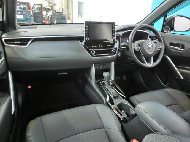 カローラクロス ハイブリッド　ハイブリッド　ワンオーナー　ハーフレザー　電動シート　安全装備　衝突被害軽減システム　横滑り防止機能　ＡＢＳ　エアバッグ　オートクルーズコントロール　盗難防止装置　バックカメラ　ＥＴＣ　ドラレコ（27枚目）