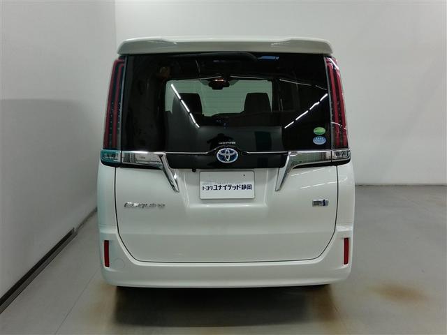 エスクァイア ハイブリッドGi ハイブリッド ワンオーナー 衝突被害軽減システム 横滑り防止機能 ABS エアバッグ オートクルーズコントロール 盗難防止装置 バックカメラ 後席モニター ETC ミュージックプレイヤー接続可 CD(4枚目)