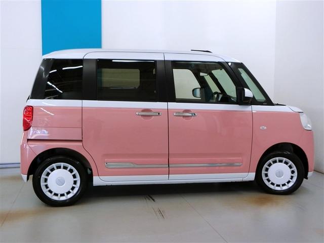 ムーヴキャンバス ストライプスG 安全装備 衝突被害軽減システム 横滑り防止機能 ABS エアバッグ 盗難防止装置 アイドリングストップ バックカメラ ミュージックプレイヤー接続可 CD スマートキー キーレス フル装備 オートマ(6枚目)