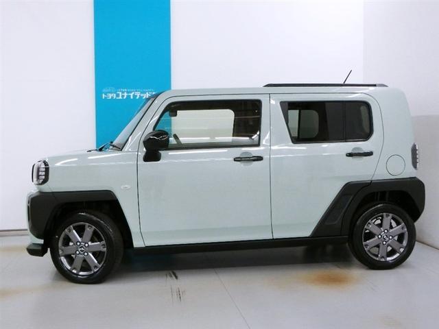 タフト Ｇターボ　ダーククロムベンチャー　サンルーフ　安全装備　衝突被害軽減システム　横滑り防止機能　ＡＢＳ　エアバッグ　オートクルーズコントロール　盗難防止装置　アイドリングストップ　バックカメラ　ミュージックプレイヤー接続可　スマートキー（3枚目）