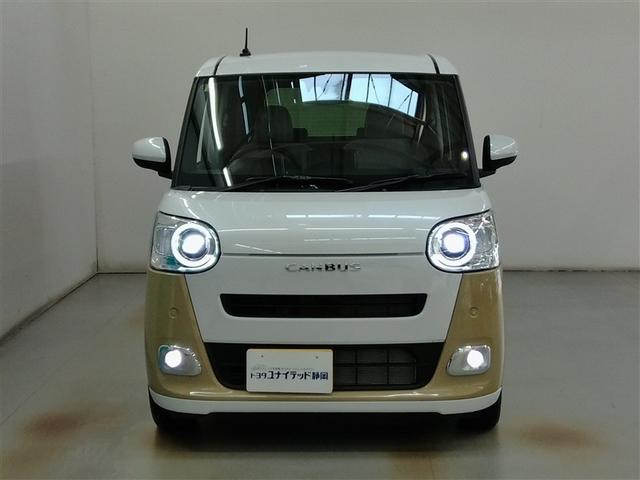 ムーヴキャンバス ストライプスＧ　安全装備　衝突被害軽減システム　横滑り防止機能　ＡＢＳ　エアバッグ　盗難防止装置　アイドリングストップ　バックカメラ　ミュージックプレイヤー接続可　スマートキー　キーレス　フル装備　両側電動スライド（5枚目）