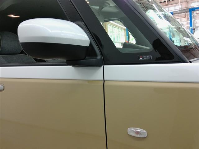 ムーヴキャンバス ストライプスＧ　安全装備　衝突被害軽減システム　横滑り防止機能　ＡＢＳ　エアバッグ　盗難防止装置　アイドリングストップ　バックカメラ　ミュージックプレイヤー接続可　スマートキー　キーレス　フル装備　両側電動スライド（6枚目）