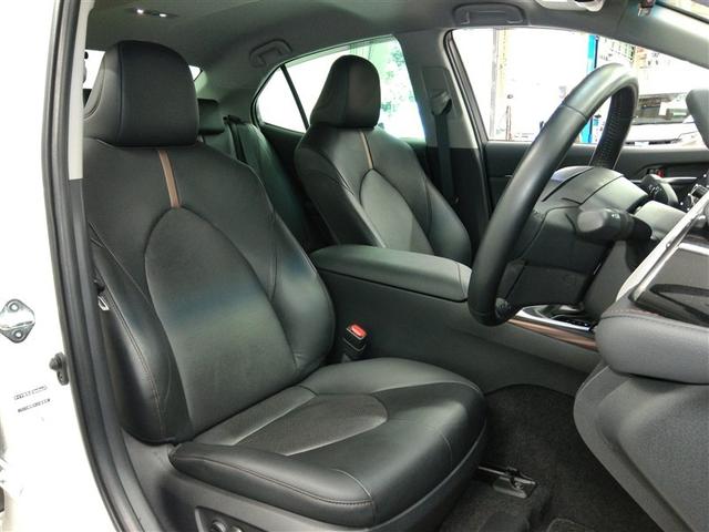 カムリ Ｇレザーパッケージ　ハイブリッド　ワンオーナー　革シート　電動シート　安全装備　衝突被害軽減システム　横滑り防止機能　ＡＢＳ　エアバッグ　オートクルーズコントロール　盗難防止装置　バックカメラ　ＥＴＣ　ドラレコ　ＣＤ（11枚目）