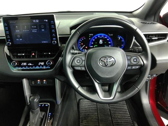 カローラクロス ハイブリッド　Ｚ　ハイブリッド　ワンオーナー　展示・試乗車　ハーフレザー　電動シート　安全装備　衝突被害軽減システム　横滑り防止機能　ＡＢＳ　エアバッグ　オートクルーズコントロール　盗難防止装置　ナビ　バックカメラ（35枚目）