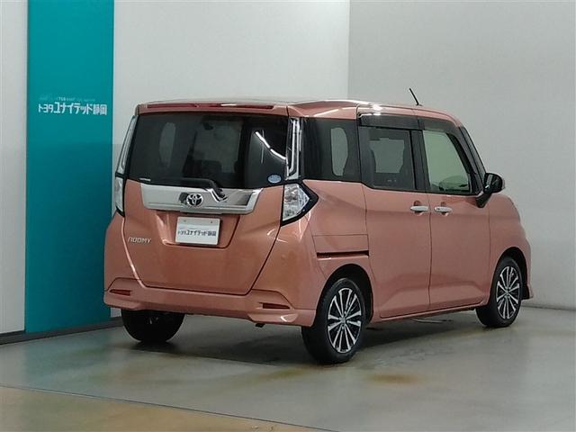 ルーミー カスタムG-T ワンオーナー 衝突被害軽減システム 横滑り防止機能 ABS エアバッグ オートクルーズコントロール 盗難防止装置 アイドリングストップ バックカメラ ETC ドラレコ ミュージックプレイヤー接続可(2枚目)