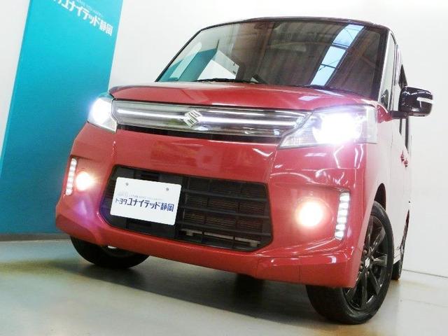 スペーシアカスタム ＸＳリミテッド　衝突被害軽減システム　横滑り防止機能　ＡＢＳ　エアバッグ　盗難防止装置　アイドリングストップ　ＣＤ　スマートキー　キーレス　フル装備　両側電動スライド　ＨＩＤヘッドライト　アルミホイール　オートマ（3枚目）