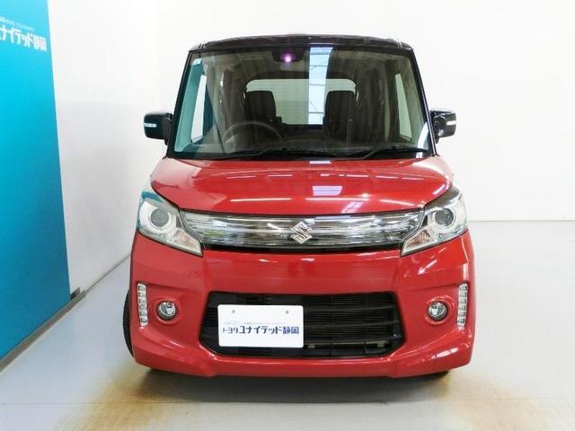 スペーシアカスタム ＸＳリミテッド　衝突被害軽減システム　横滑り防止機能　ＡＢＳ　エアバッグ　盗難防止装置　アイドリングストップ　ＣＤ　スマートキー　キーレス　フル装備　両側電動スライド　ＨＩＤヘッドライト　アルミホイール　オートマ（4枚目）