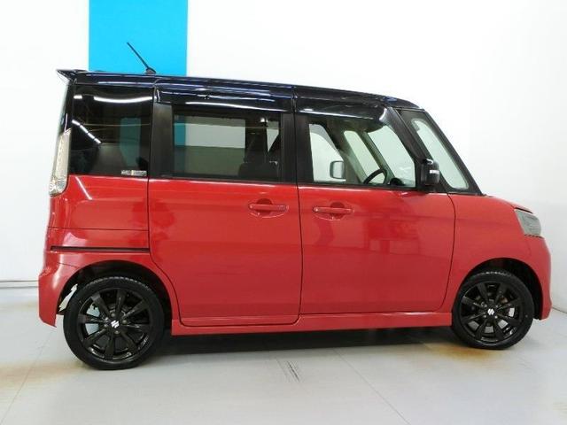 スペーシアカスタム ＸＳリミテッド　衝突被害軽減システム　横滑り防止機能　ＡＢＳ　エアバッグ　盗難防止装置　アイドリングストップ　ＣＤ　スマートキー　キーレス　フル装備　両側電動スライド　ＨＩＤヘッドライト　アルミホイール　オートマ（7枚目）