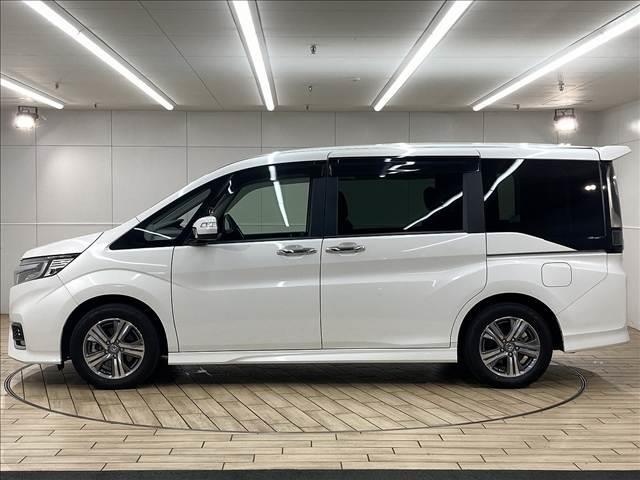 ステップワゴンスパーダ ｅ：ＨＥＶスパーダ　Ｇ・ＥＸ　ホンダセンシング　純正ナビ／後席モニター／両側電動スライドドア／ホンダセンシング／レーダークルーズコントロール／シートヒーター／バックカメラ／ＬＥＤヘッド／ハーフレザーシート／純正１６インチアルミホイール（16枚目）