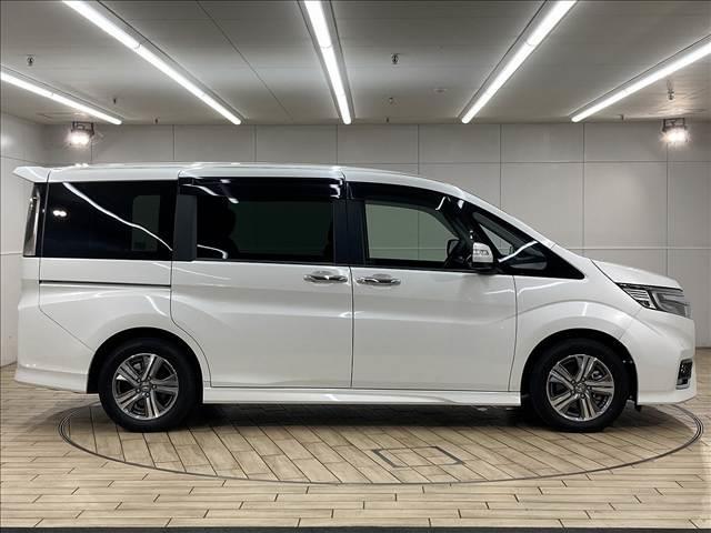 ステップワゴンスパーダ ｅ：ＨＥＶスパーダ　Ｇ・ＥＸ　ホンダセンシング　純正ナビ／後席モニター／両側電動スライドドア／ホンダセンシング／レーダークルーズコントロール／シートヒーター／バックカメラ／ＬＥＤヘッド／ハーフレザーシート／純正１６インチアルミホイール（17枚目）